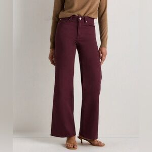 NWT Quince Bella Stretch Wide Leg Jeans